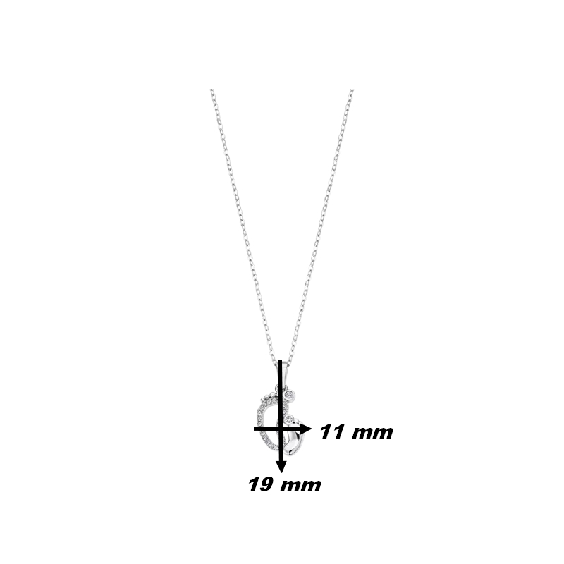 collier-mere-enfant-naissance-argent-925-et-oxydes-LOTUS-LP3236-1-1-dimensions Collier Mère-Enfant, naissance, Argent 925/1000 et Oxydes de zirconium LOTUS LP3236-1/1, dimensions