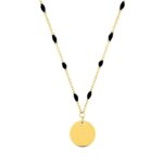 Collier rond Femme Acier inoxydable et Epoxy synthétique ROBBEZ MASSON