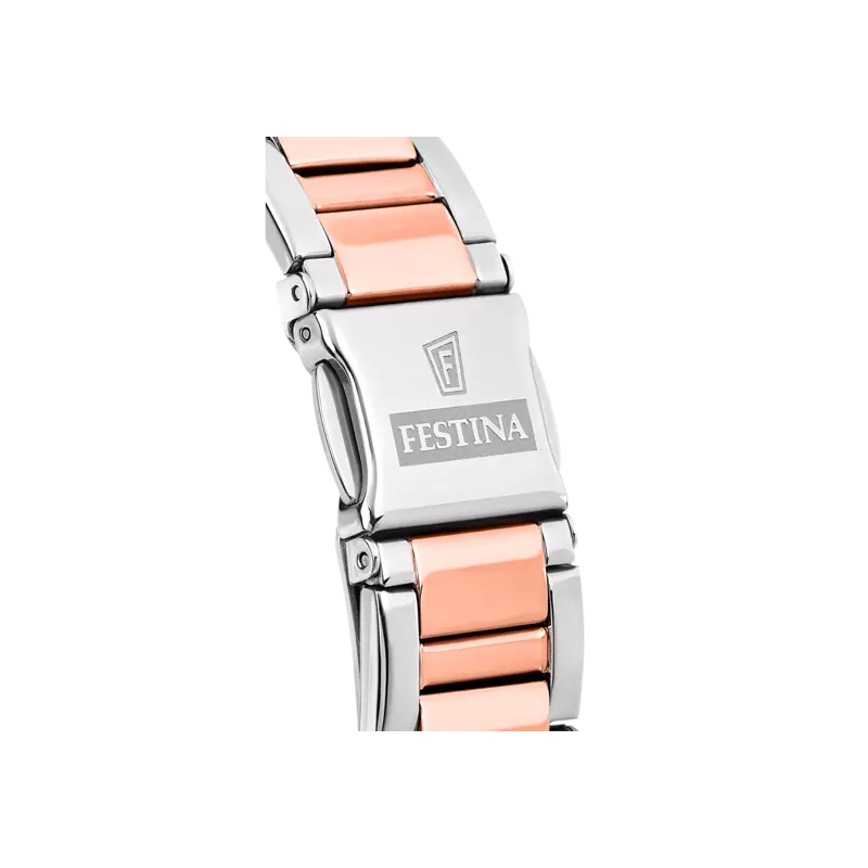 Montre » Boyfriend » Femme Acier inoxydable bicolore FESTINA F20398/1, bracelet