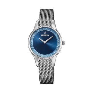 Montre Femme Acier inoxydable cadran bleu FESTINA F20494/2