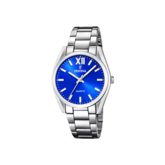 Montre » Boyfriend » Femme Acier inoxydable, cadran bleu FESTINA F20622/E