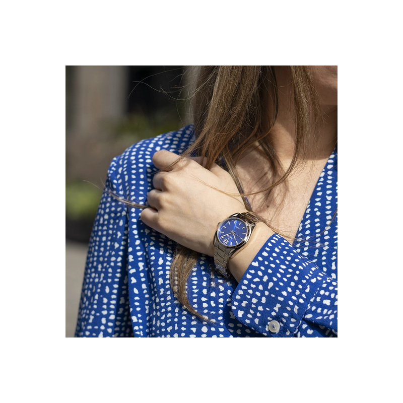 Montre » Boyfriend » Femme Acier inoxydable, cadran bleu FESTINA F20622/E, autre vue