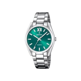 Montre » Boyfriend » Femme Acier inoxydable, cadran vert FESTINA F20622/C