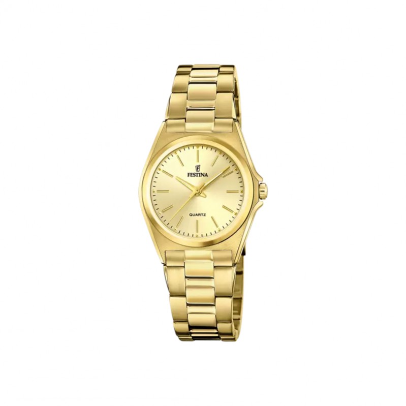 Montre Classique Femme Acier inoxydable doré FESTINA F20557/3