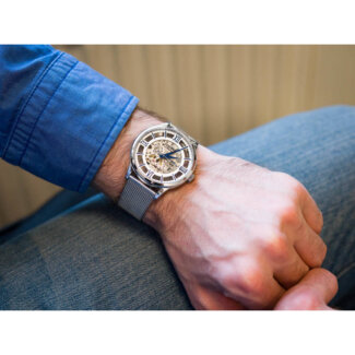 Montre Automatique Homme Acier inoxydable FESTINA F20534/1 portée