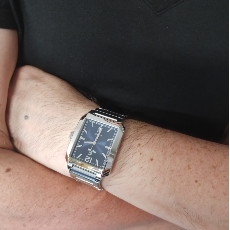Montre » On the Square » Homme bleue Acier inoxydable FESTINA F20677/3, autre vue