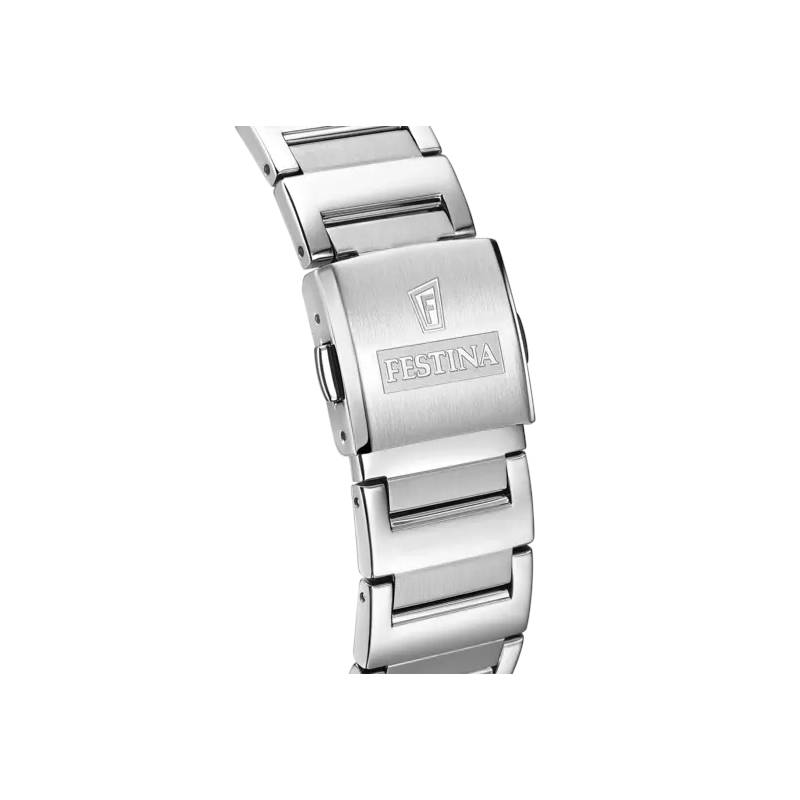 Montre » On the Square » Homme bleue Acier inoxydable FESTINA F20677/3, bracelet
