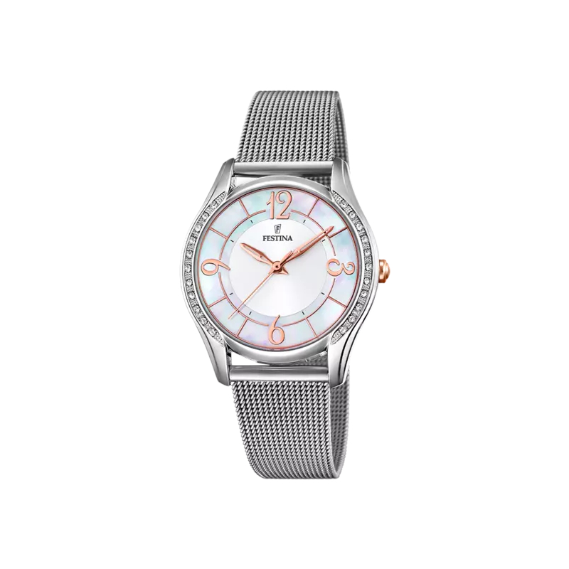 montre-FESTINA-femme-acier-inoxydable-F20420-1 Montre Femme Acier inoxydable FESTINA F20420/1