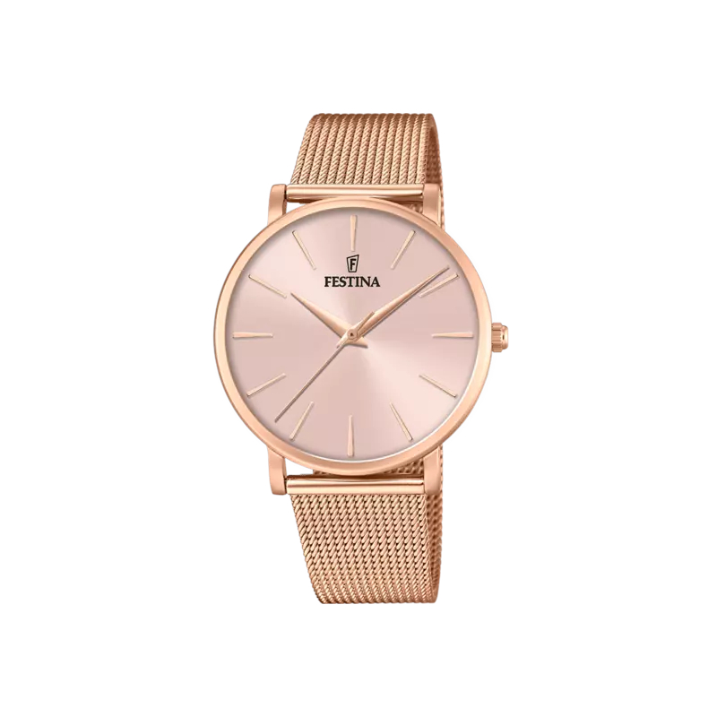 Montre » Boyfriend » Femme Acier inoxydable rose FESTINA F20477/1