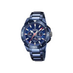 Coffret Montre Chrono Bike Homme Acier inoxydable FESTINA F20643/1 avec bracelet OFFERT, vue de la montre