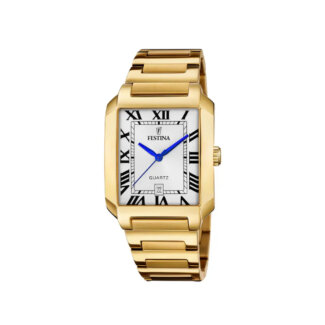 Montre » On the Square » Homme Acier inoxydable doré FESTINA F20678/1