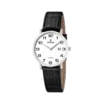 Montre Classique Femme Acier inoxydable et Cuir noir FESTINA F16477/1