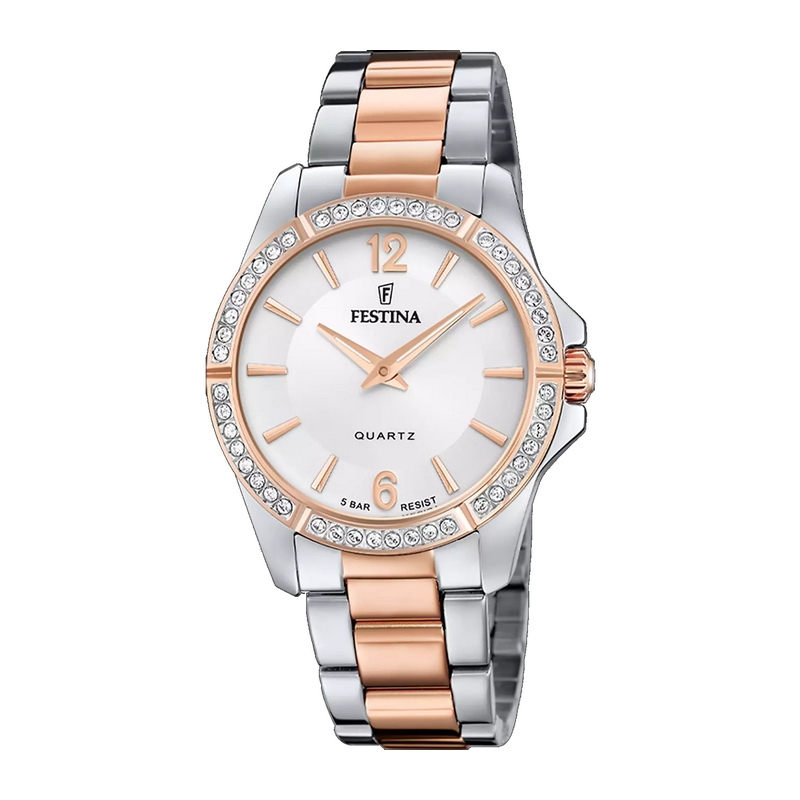 Montre Femme Acier inoxydable bicolore FESTINA F20595/1