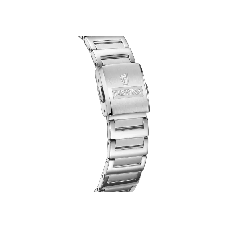 montre-rectangulaire-femme-FESTINA-acier-inoxydanle-F20679-1-bracelet Montre » On the Square » Femme Acier inoxydable FESTINA F20679/1, bracelet