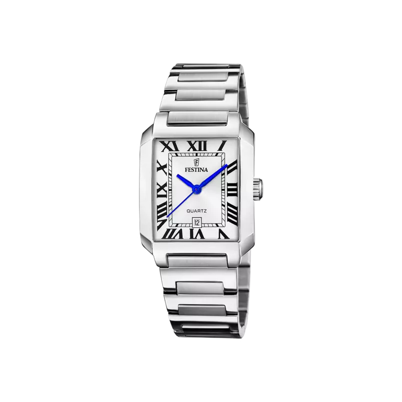 montre-rectangulaire-femme-FESTINA-acier-inoxydanle-F20679-1 Montre » On the Square » Femme Acier inoxydable FESTINA F20679/1
