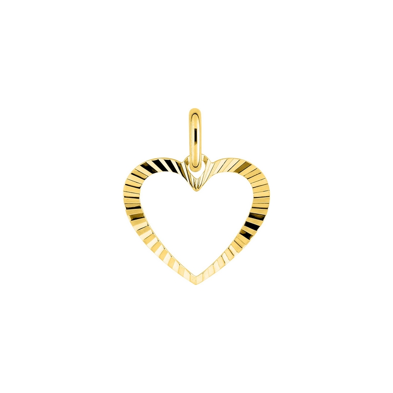 Pendentif Femme Cœur Or jaune 750/1000 ROBBEZ MASSON