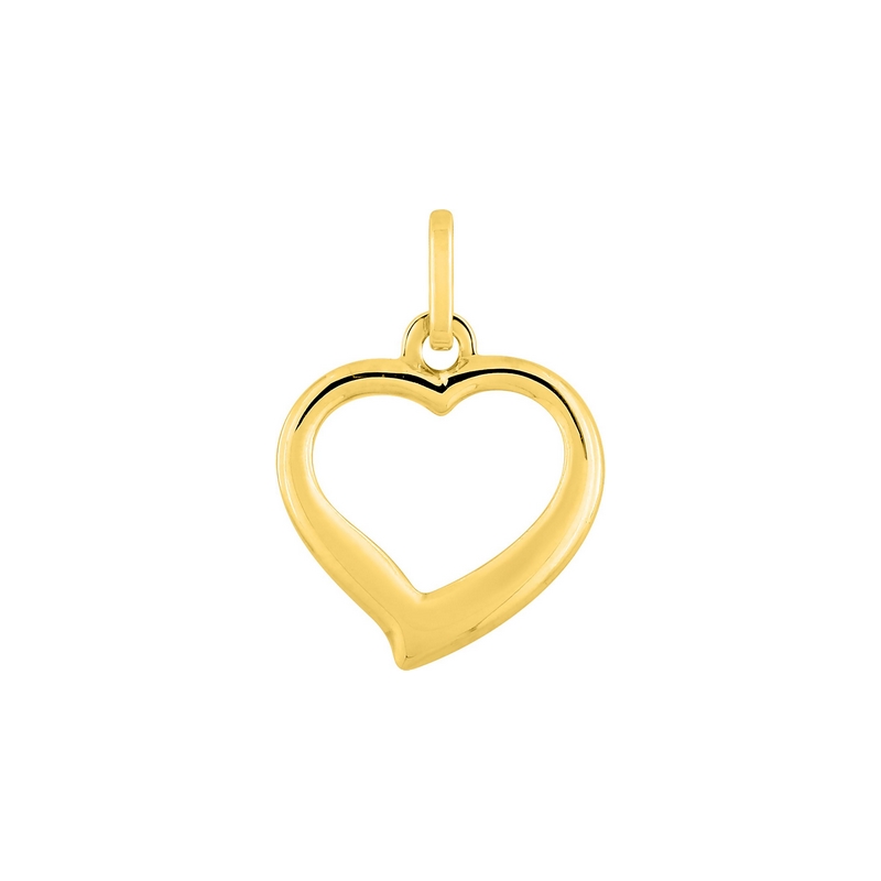 Pendentif Femme Cœur Or jaune 750/1000 ROBBEZ MASSON