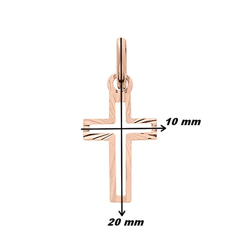 pendentif-croix-or-rose-750-robbez-masson-20812R-dimensions Pendentif Croix Or rose 750/1000 ROBBEZ MASSON, dimensions