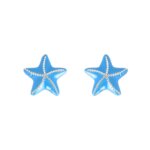 Boucles d'oreilles Enfant Etoile de mer Argent rhodié 925/1000 ROBBEZ MASSON