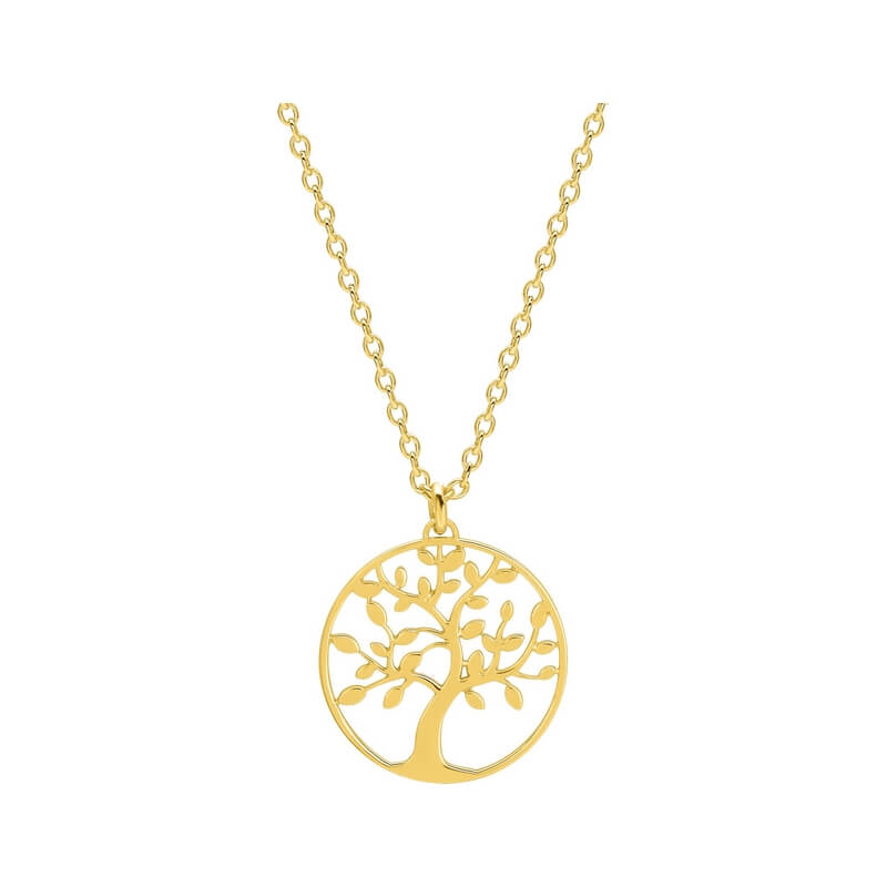 Collier Femme Arbre de vie Plaqué Or ROBBEZ MASSON