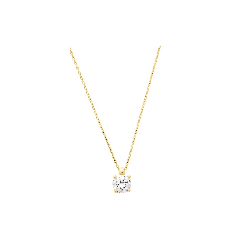 Collier Femme Plaqué Or et Oxyde de zirconium ROBBEZ MASSON