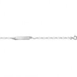 Gourmette Enfant maille alternée 1+1, Argent 925/1000 ROBBEZ MASSON