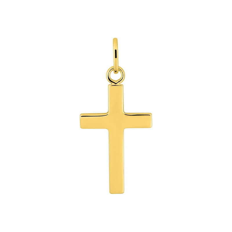Pendentif Croix Plaqué Or ROBBEZ MASSON