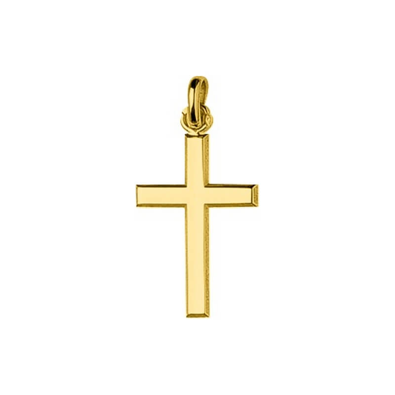 Pendentif Croix Plaqué Or ROBBEZ MASSON