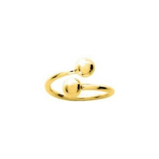 Bague Boule ouverte Femme Plaqué Or ROBBEZ MASSON