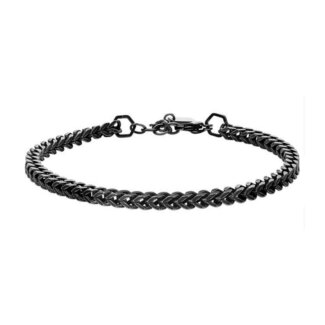 Bracelet Homme Acier inoxydable ROCHET HB01385 gris anthracite