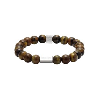 Bracelet Acier œil de tigre ROCHET B286003 Homme
