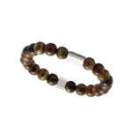 Bracelet Acier œil de tigre ROCHET B286003 Homme, autre vue.