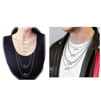 chaine mixte argent