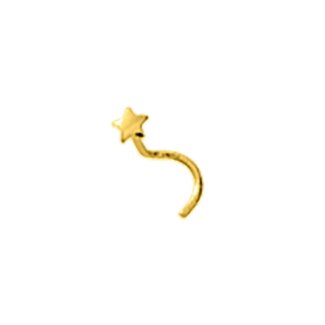 Piercing nez Etoile Or jaune ROBBEZ MASSON
