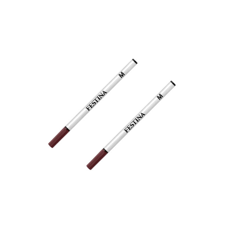 Recharges encre noire pour stylo roller FESTINA FWS5001/A lot de 2