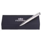 Stylo à bille FESTINA chromé encre noire FWS4101/B, boîte