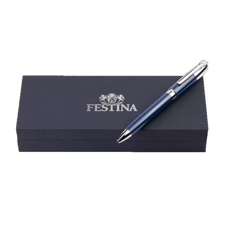Stylo à bille FESTINA bleu foncé, encre noir FWS4110/L, boîte