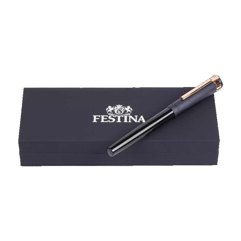 Stylo plume FESTINA bleu et rose FWS2106/N, boîte.
