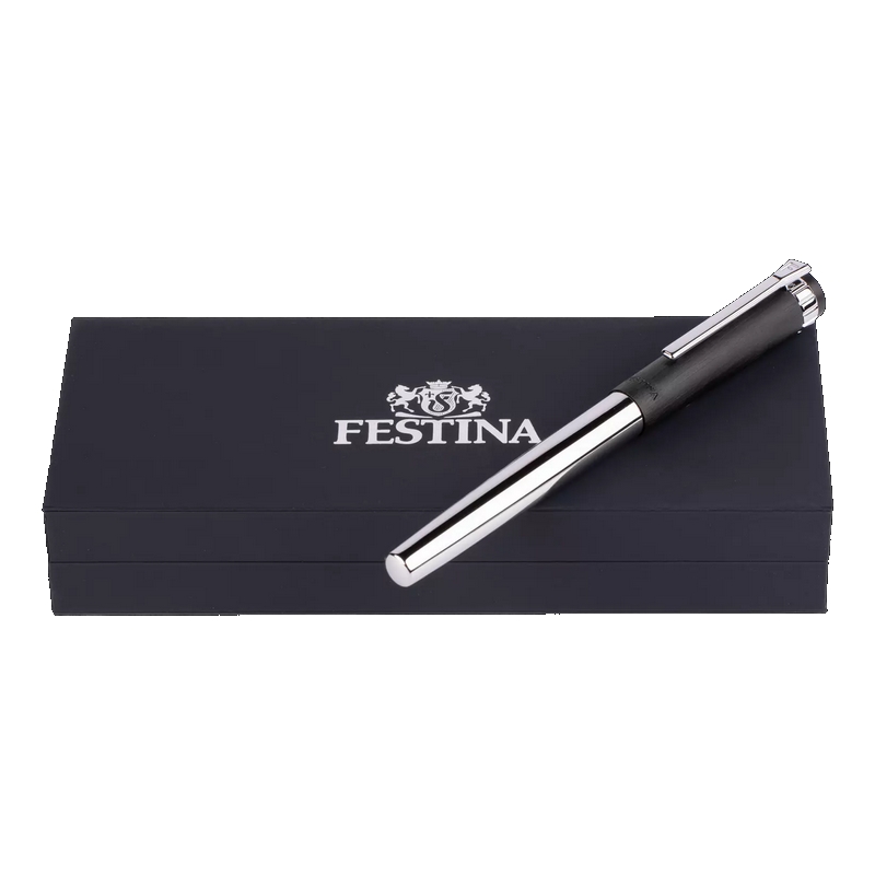 Stylo rollerball FESTINA bicolore FWS5109/A prestige, encre noire, boîte.
