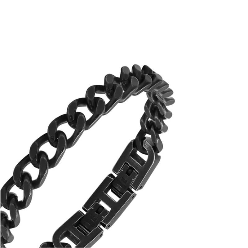 Bracelet Homme Vintage Acier inoxydable ROCHET HB07185, autre vue.