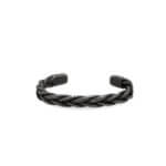 Bracelet jonc Homme tressé Acier inoxydable vieilli HBJ6900 ROCHET