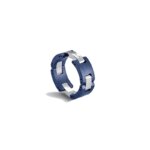 Bague CAP CAMARAT HERBELIN RCC8CBAB Acier, Céramique bleue