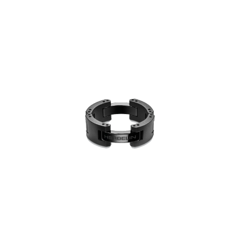 Bague CAP CAMARAT HERBELIN RCC8CN Céramique noire, autre vue.