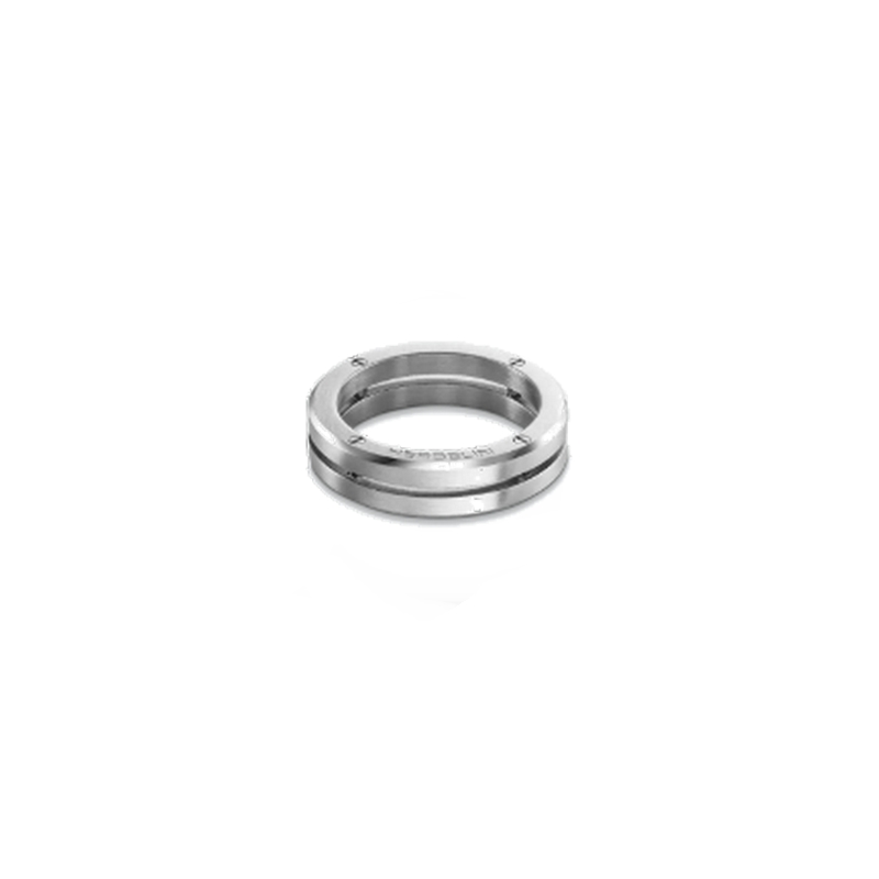 bague-homme-newport-herbelin-acier-inoxydable-RND7AB-autre-vue Bague NEWPORT Duo HERBELIN RND7AB Acier inoxydable Homme, autre vue.