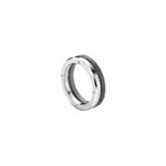 Bague NEWPORT Duo HERBELIN RND7ABTD Titane et Acier Homme