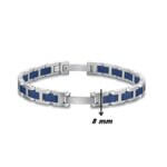 Bracelet CAP CAMARAT Acier et céramique HERBELIN BCC8ABCB Homme, largeur.