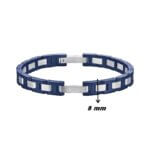 Bracelet CAP CAMARAT céramique et Acier HERBELIN BCC8CBAB Homme, largeur.