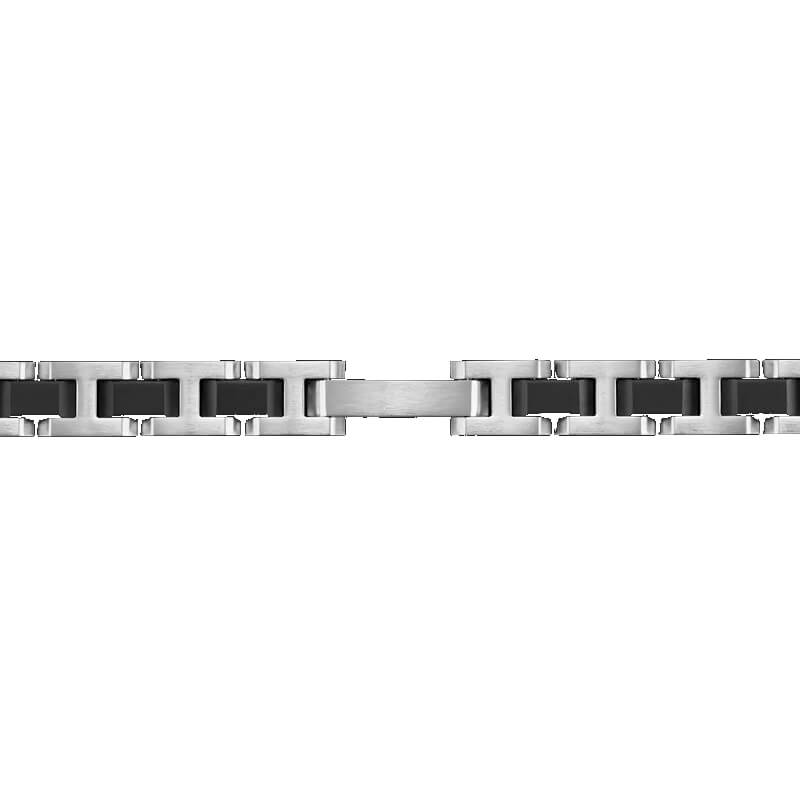 Bracelet CAP CAMARAT Acier et céramique HERBELIN BCC10ABCN Homme, zoom.