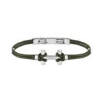 Bracelet AMARRAGE Acier cordon kaki HERBELIN BH20ABKK Homme