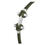 Bracelet AMARRAGE Acier cordon kaki HERBELIN BH20ABKK Homme, zoom.